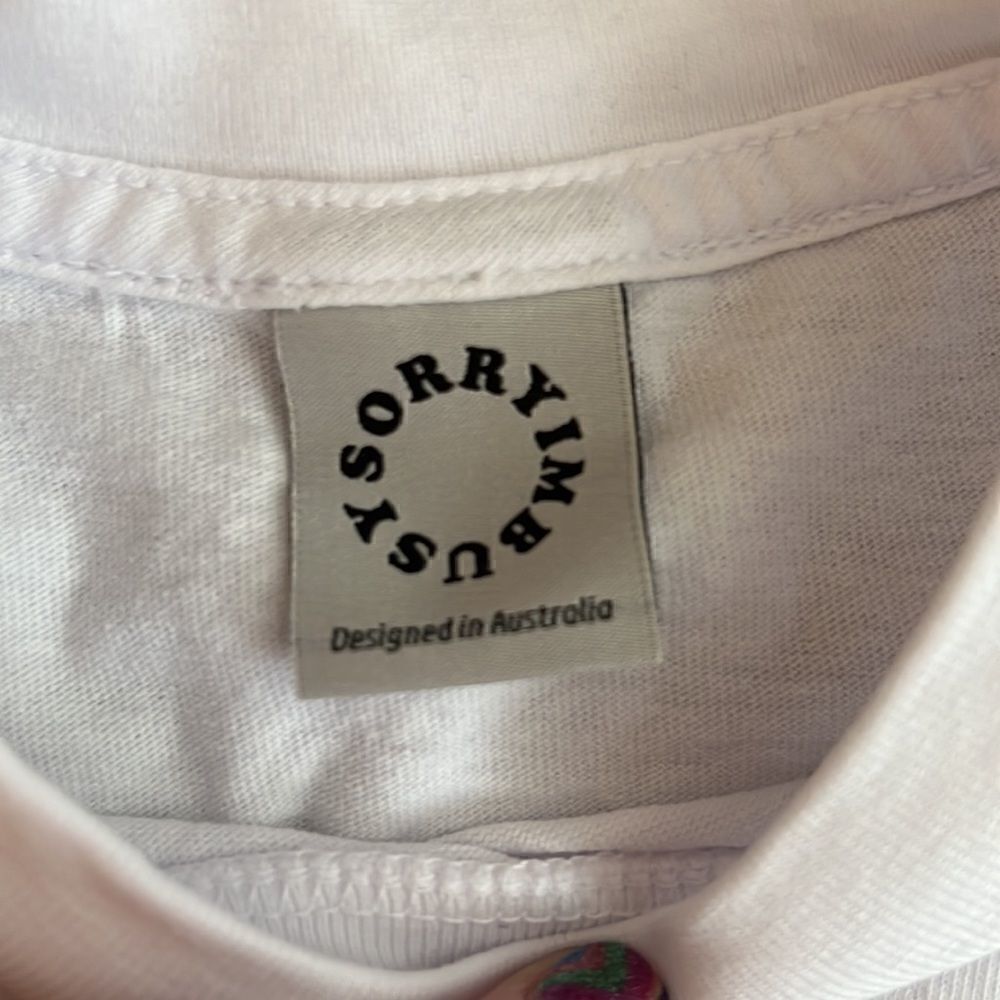 BUSY Limited cropped Tee OS - Picture 3 of 3